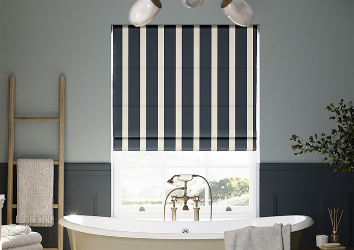 The British Stripe Co. Henry, Polzeath No.1 - Roman Blind - Image 3
